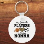 My Favorite Players Call Me Nonna Footll Soccer  キーホルダー (正面)