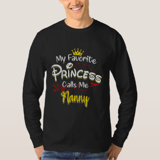 My Favorite Princess Calls Me Nanny Matching Tシャツ