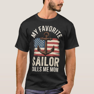 My Favorite Sailor Calls Me Mom Tシャツ