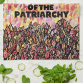 My Favorite Season is the fall of the patriarchy キッチンタオル (折り畳み)