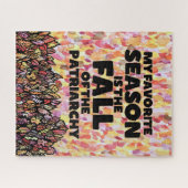 My Favorite Season is the fall of the patriarchy ジグソーパズル (横)