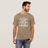 MY FAVORITE SEASON IS THE FALL OF THE PATRIARCHY G Tシャツ (正面フル)