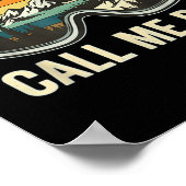 My Favorite Ski Buddies Call Me Dad Funny Skiing D ポスター (角)