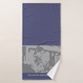 My Favorite Spinning Coach バスタオル