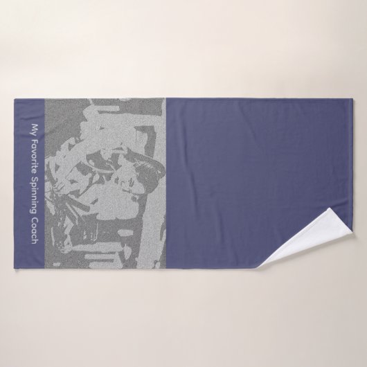 My Favorite Spinning Coach バスタオル (バスタオル)