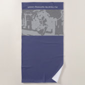 My Favorite Spinning Coach ビーチタオル (正面)