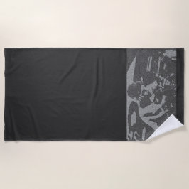 My Favorite Spinning Coach ビーチタオル