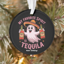 My Favorite Spirit Is Tequila Halloween Drinking 