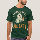My Favorite Spirit is Whiskey Tシャツ (正面)