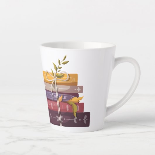 My favorite sport is reading カフェラテマグ (右)