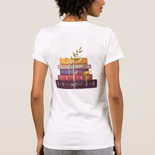 My favorite sport is reading tシャツ (裏面)