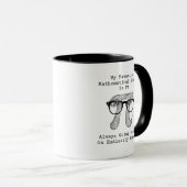 My Favorite Symbol: Pi Going On & On Endlessly マグカップ (正面右)
