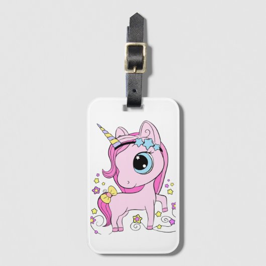 My favorite Unicorn ラゲッジタグ (正面縦)
