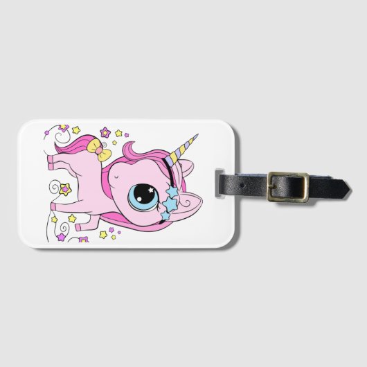 My favorite Unicorn ラゲッジタグ (正面横)