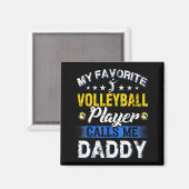 My Favorite Volleyball Player Calls Me Daddy  マグネット (正面/裏面)
