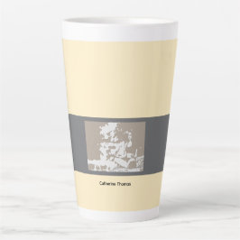 My Favorite Yoga Teacher カフェラテマグ