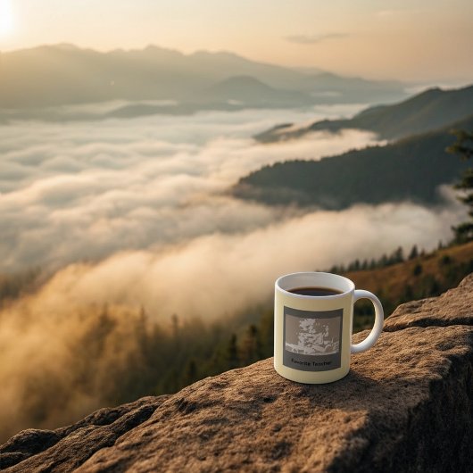 My Favorite Yoga Teacher コーヒーマグカップ