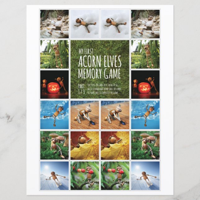 My First Acorn小妖精や小人メモリーゲームPart 1/3 (正面)