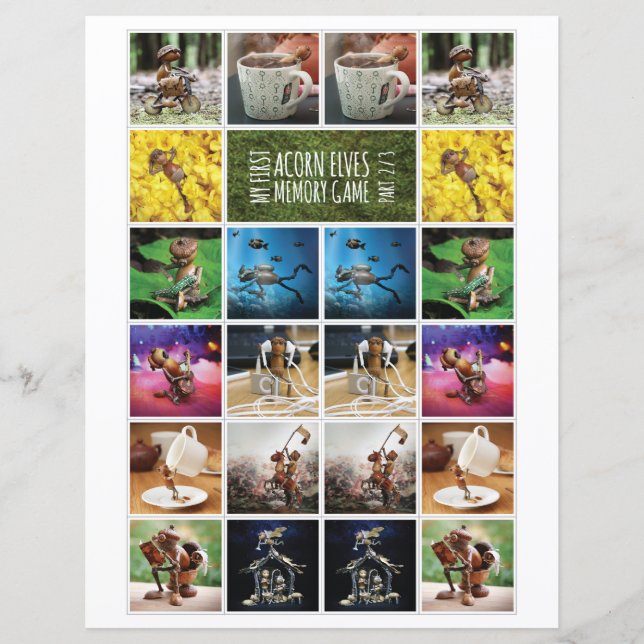 My First Acorn小妖精や小人メモリーゲームPart 2/3 (正面)