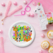 My First Birthday Party Paper Plates ペーパープレート (パーティー)