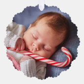 My First Christmas as Grandma オーナメントカード (正面)