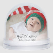 My First Christmas Baby Photos Custom (正面)