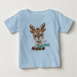 My First Christmas Baby Shirt | Cute Cozy Holiday  ベビーTシャツ