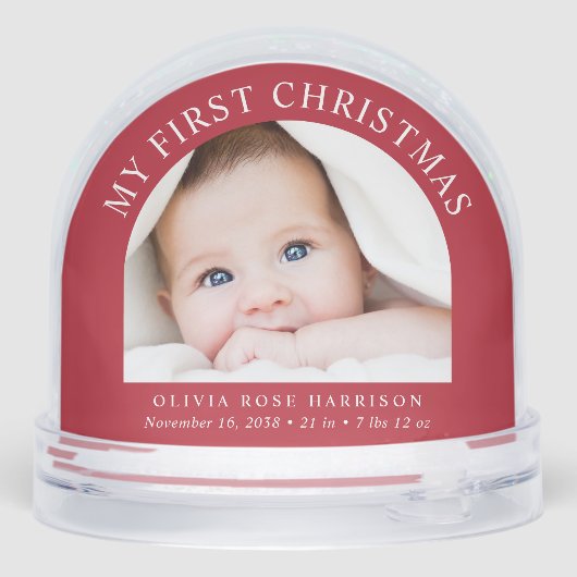 My First Christmas Newborn Baby Photo (裏面)