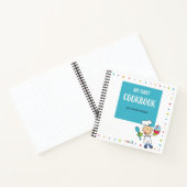 「MY FIRST COOKBOOK」キッズレシピスパイラルノート ノートブック (内部)