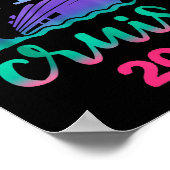 My First Cruise 2026 Family Vacation Trip Ship Mat ポスター (角)