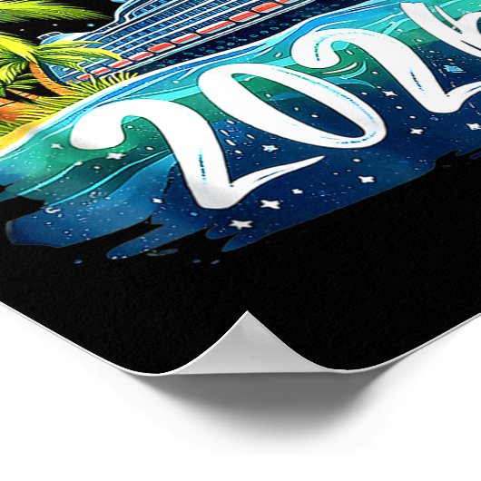 My First Cruise 2026 Funny First Time Cruise Vacat ポスター (角)