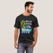 My First Cruise 2026 Funny First Time Cruise Vacat Tシャツ (正面フル)