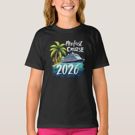 My First Cruise 2026 Tシャツ (正面)