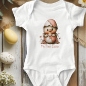 My First Easter Baby Chick ベビーボディスーツ