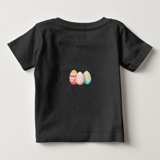 My First Easter Party ベビーTシャツ (裏面)