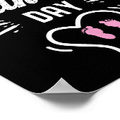 My First Father's Day First Time Daddy New Dad Mat ポスター (角)