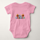 My first Halloween ベビーボディスーツ (裏面)