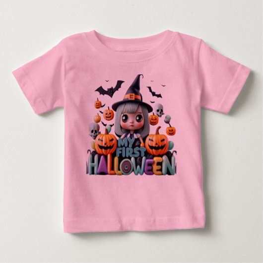 My first Halloween ベビーTシャツ (正面)
