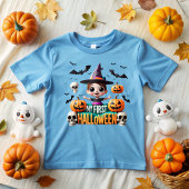My first Halloween: Scares and laughter! ベビーTシャツ