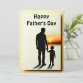 My First Hero – Father’s Day Card 招待状 (スタンド正面)