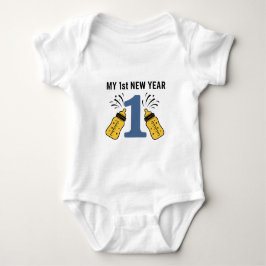 My First New Year 2026 Baby  Cute New Year outfit ベビーボディスーツ