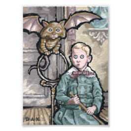 My First Pet #8 – 超現実的な奇妙なゴシック生物 フォトプリント