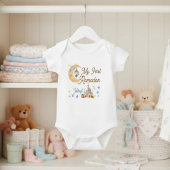My First Ramadan Personalized Baby Jersey Bodysuit ベビーボディスーツ
