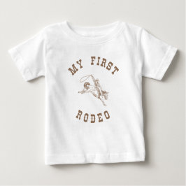 My First Rodeo – ファースト誕生日シャツ ベビーTシャツ