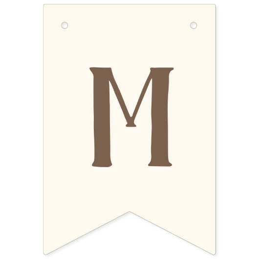 My First Rodeo Bunting Flag Banner Neutral バンティングフラッグ (第2の旗)