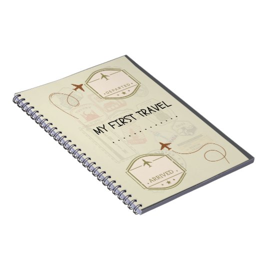 my first travel  ノートブック (右側)