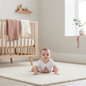 My First Valentine Sweet Valentine's Day Outfit ベビーボディスーツ