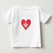 My first Valentine's Day ベビーTシャツ (裏面)