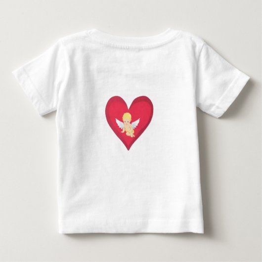 My first Valentine's Day ベビーTシャツ (裏面)