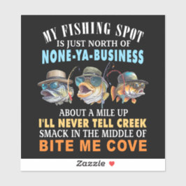 MY FISHING SPOT シール